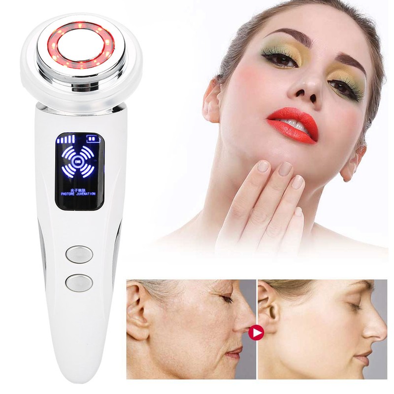 Color Light Skin Rejuvenation Machine Ion Skin Cleaning Serum Import