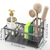Kitchen Sink Caddy Organizer, Sponge Holder for Kitchen Sink Organizer,