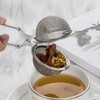 Pack of 2 tea tongs for loose tea strainer, tea