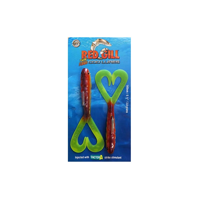 Red Gill Sunset Twin Turbo Lures