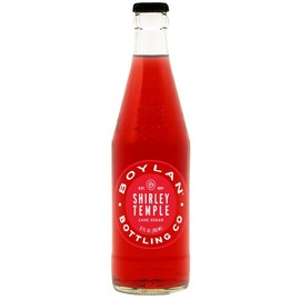 Boylan Bottling Craft Cane Sugar Soda - Shirley Temple 12oz Glass Bottle (Pack of 24)