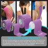 OK TAPE 4 Rolls Kinesiology Tape Precut, Cotton Elastic Athletic