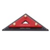 Double Triangle Ruler Detachable 4 Inch and 6 Inch Aluminum