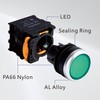 Ordentlich 22MM Red Green 110V LED Light 1NO 1NC Panel-Mount