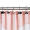 BESTRIPES Shower Curtain Hooks Rings, Set of 12 Stainless Steel