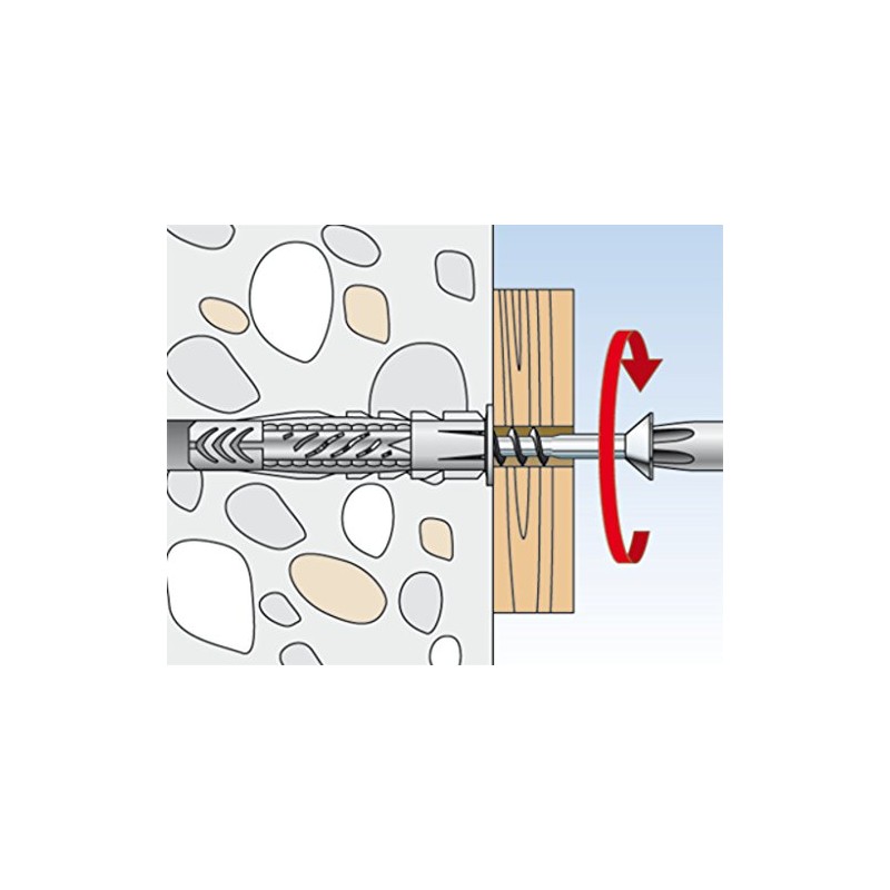 Fischer TAS. Nylon UX 6 x 35R