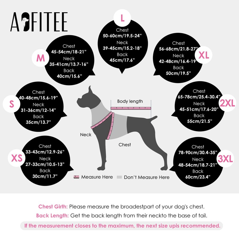 AOFITEE Dog Thunder Jacket with Hood, Breathable Medium Dog Anxiety