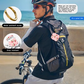 Compatible with AirPods 2nd 1st Generation,Cute Hard Case with Golden Keychain, Soft TPU Protective Shockproof Case for Girls Women (Cute Cherry Pink)