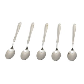 TAKAGI 18-10 Stainless Steel Teaspoon, Made in Japan, Set of 5