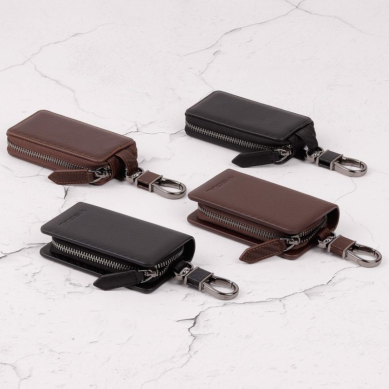 [VISOUL] Smart Key Case, Genuine Leather, Italian Leather, Cover Type,