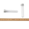 Magibeads 12Pcs Clear Tube Plastic Bead Containers with Lids 5.9