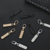 9 Pcs Zipper Pull Replacement, Metal Zipper Pulls Zip Repair