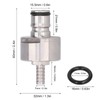 Carbonation Cap with O Ring Stainless Steel Carbonate Cover Home