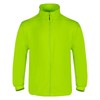 High Visibility Fleece Jacket, Full Zip Stand-Up Collar, Safety Work