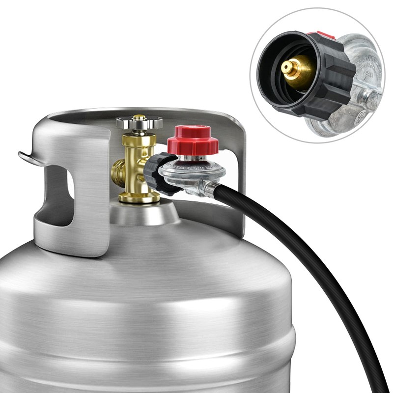 briidea Propane Fire Pit Hose Kit, All-in-One Fire Pit Ignition