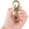 Faneta 3-1/4" Brass Swivel Snap Hooks Heavy Duty 3/4" Swivel