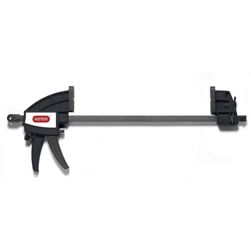 Keter Portable Folding Table Tool Storage Stand Workbench Sawhorse w/