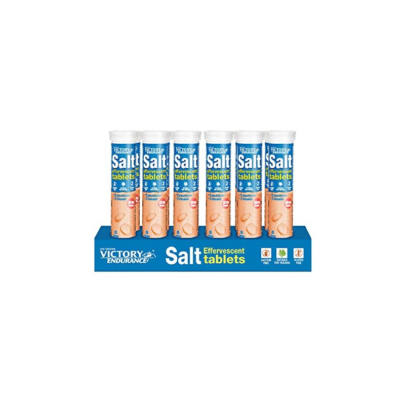 Weider Salt Effervescent Tabs 15 Tablets per Tube. with 5
