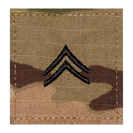 Uniform Accessories Unlimited Inc Corporal Multicam OCP Rank Insignia With Fastener