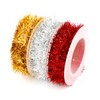 Thyonta 3PCS Christmas Decoration Wire Stripes DIY Woolen Wire with