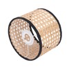 Rattan Lamp Shade Universal Rattan Woven Lampshade Lamp Cover for