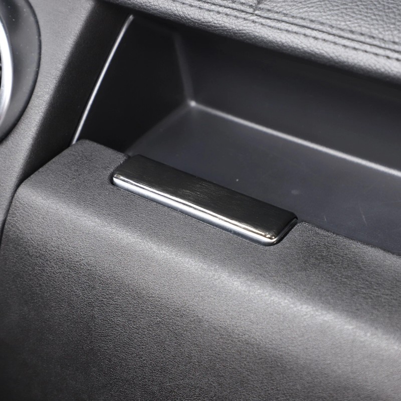 BEBECAR Wood Grain Glove Box Switch Button Trim Cover Fits