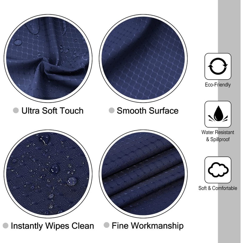 Eternal Beauty Round Tablecloth 150cm Wrinkle Free, Table Cover Water