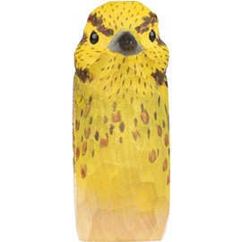 Wildlife Garden WG4573 Napkin Ring Gold Hammer - Hand Carved Wooden Napkin Ring for Table Decoration