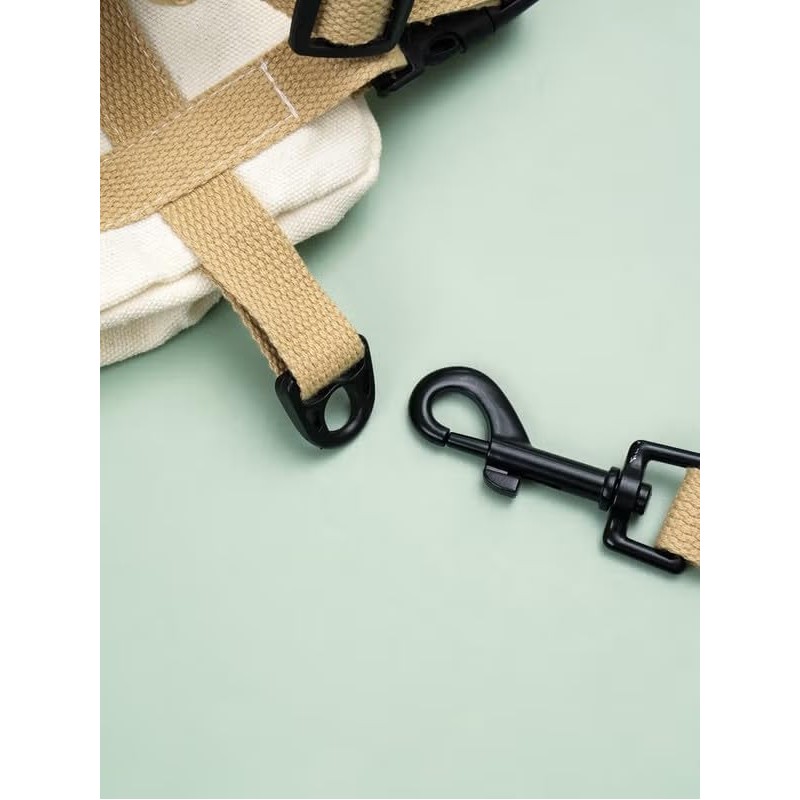 Dog Backpack Harness Leash Set M