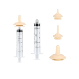 Puppy Feeding Tube and Silicone Feeding Nipple Kit (9 pcs)