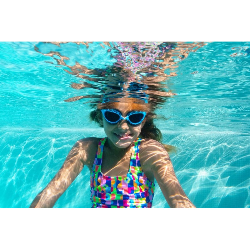 Zoggs Predator Junior Light Blue Blue Tint Smoke