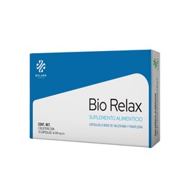 Biorelax, Auxiliar para el sueño, BC Labs, Pasiflora y Valeriana 100% Natural