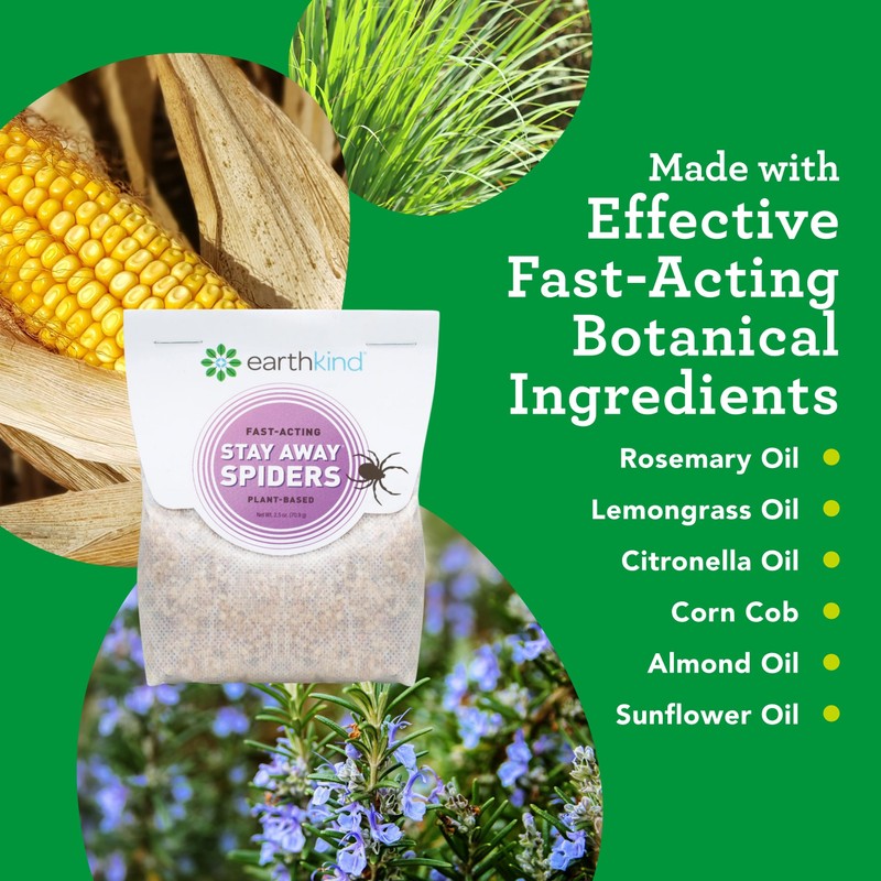 Stay Away Spiders Deterrent Pouches - Indoor Spider Deterrent for