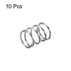 TA-VIGOR 10Pcs Extended Compressed Spring, 8mm OD,0.8mm Wire Size,10mm Length