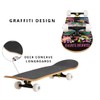 ROFFT Complete Skateboard for beginners 31 inch full skateboard for