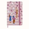 Moleskine Limited Edition Notebook, Sakura Notebook, Lined Layout and Fabric