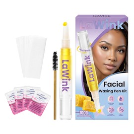 LaWink Eyebrow Wax Strips Precise Eyebrow Shaping Brow Waxing Pen Water-soluble Sugar Wax Pen Facial Waxing Pen Wax Pen for Upper Lip Chin