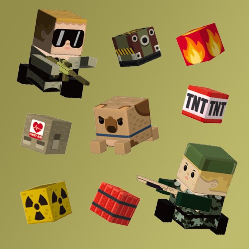 GobiDex 500PCS STEM Game-Based Recon Base Magnetic Blocks Adventure Themed