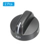PATIKIL WP8273103 Burner Knobs Replacement Control Knob Replaces Part 45mmx32mm