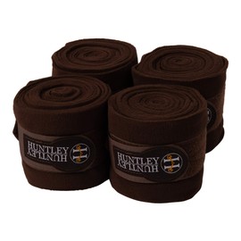 Huntley Equestrian Polo Wraps for Horses: Protective Leg Support Bandage for Training, Exercising, Turnout- 4 Wraps in a Pack