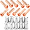10Pcs Electrodes 33366 and 10Pcs Nozzles 33418 80A Fit for