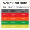 Petest Reflective Tie Out Cable with Crimp Cover for Super