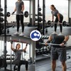 Bluelander Straps para Gym para Levantamiento de Pesas, Straps Ganchos