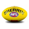Sherrin AFL Replica Training Football, Yellow, Size 5