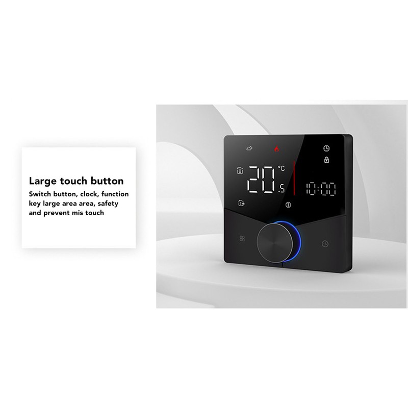 Smart Digital Thermostat LCD Color Display Precise Control Intelligent Temperature