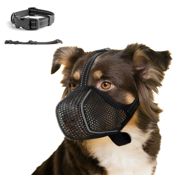 Muzzle for Small / Medium Dogs, Eating Protection Dog, Adjustable