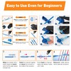 Kuject 500PCS Multipurpose Heat Shrink Wire Connectors Waterproof Electrical Crimp