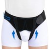 Faja para Hernia Inguinal Hombre, Ajustable Bilateral (M)