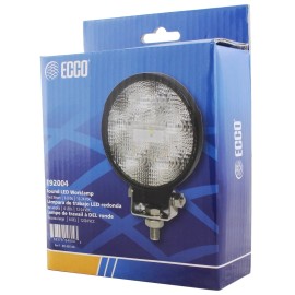 ECCO New Genuine Ecco E92004 Work Light Round 6 LED's 12/24V 700 Lumen Flood