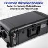 SURE LOCK TSA Approved 4-Digit Resettable Combination Luggage Locks with